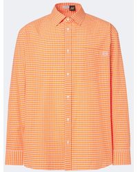 Loewe - Checked Cotton-Blend Shirt - Lyst