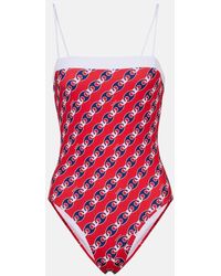 Gucci - Printed Swimsuit - Lyst