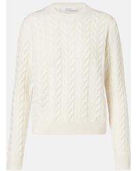 Max Mara - Aramis Cable-Knit Cashmere Sweater - Lyst