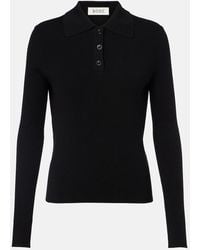 Rohe - Ribbed-Knit Polo Shirt - Lyst