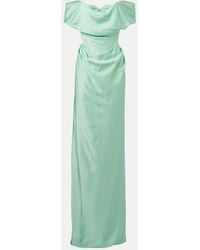 Vivienne Westwood - Nova Cocotte Satin Corset Gown - Lyst