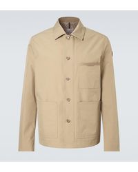 Moncler - Nanav Seersucker Overshirt - Lyst