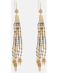 Isabel Marant - Beaded Drop Earrings - Lyst