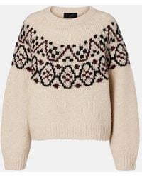 Nili Lotan - Chrissy Fair Isle Jacquard Sweater - Lyst