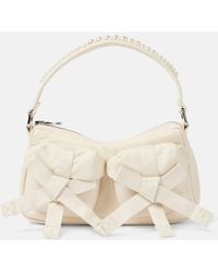 Simone Rocha - Utility Bow Pearl-Embellished Shoulder Bag - Lyst