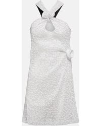 Coperni - Embellished Halterneck Minidress - Lyst