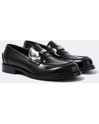 Dolce & Gabbana - Leather Penny Loafers - Lyst