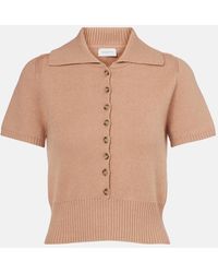 Magda Butrym - Knitted Cotton-Blend Top - Lyst
