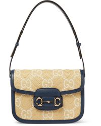 Borse tote di paglia e borse da spiaggia da donna di Gucci