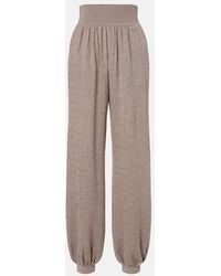 Loro Piana - Cashmere And Silk Tapered Pants - Lyst