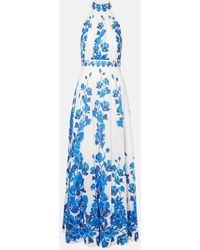 Rebecca Vallance Zelie Floral Maxi Skirt in Pink | Lyst UK