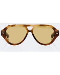 Bottega Veneta - Dizzy Aviator Sunglasses - Lyst