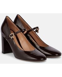 Gianvito Rossi - 85 Patent Leather Mary Jane Pumps - Lyst