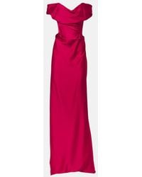 Vivienne Westwood - Nova Cocotte Satin Corset Gown - Lyst