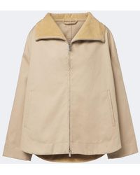 TOTEME - Oversized Corduroy-Trimmed Cotton Jacket - Lyst