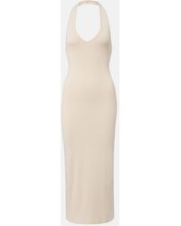 Nili Lotan - Stevie Cotton Jersey Midi Dress - Lyst
