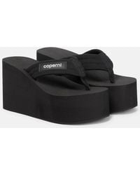 Coperni - Platform Thong Sandals - Lyst