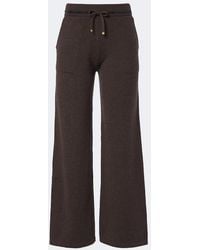 Eleventy - Knitted Cashmere Wide-Leg Pants - Lyst