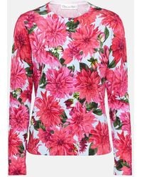 Oscar de la Renta - Cardigan Aus Einem Baumwollgemisch - Lyst