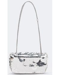Rabanne - Sparkle Mini Sequined Shoulder Bag - Lyst