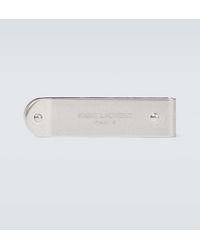Saint Laurent - Metal Money Clip - Lyst
