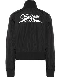 Off-White c/o Virgil Abloh Exclusivo en Mytheresa: chaqueta de chándal - Negro