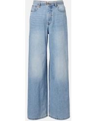Zimmermann - Indra Wide-Leg Jeans - Lyst