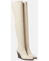 Paris Texas - Vegas Faux Leather Over-the-knee Boots - Lyst