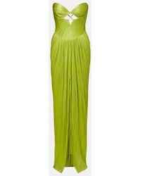 Maria Lucia Hohan - Stephanie Silk Tulle Bustier Gown - Lyst