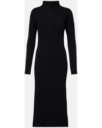 Max Mara - Zelanda Wool And Cashmere Midi Dress - Lyst
