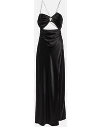 The Sei - Asymmetrical Silk Satin Gown - Lyst