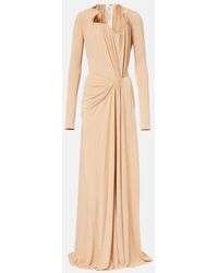 Victoria Beckham - Asymmetric Draped Gown - Lyst