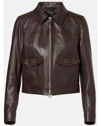 Tom Ford - Leather Biker Jacket - Lyst