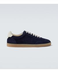 Brunello Cucinelli - Suede Sneakers - Lyst