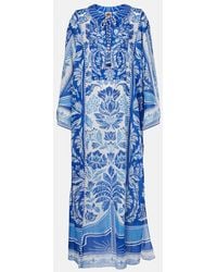 FARM Rio - Kaftan Delicate Tapestry Aus Baumwolle - Lyst
