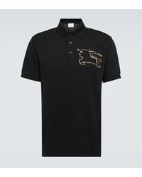 Burberry - Winslow Polo Shirt con EKD - Lyst