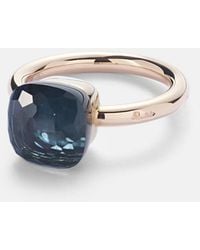 Pomellato - Nudo 18Kt Rose And Ring With Topaz - Lyst