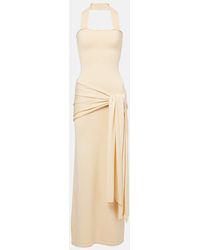 AYA MUSE - Maxikleid Aus Seide Und Baumwolle - Lyst
