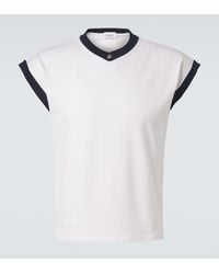 Versace - Medusa Cotton-Blend Jersey T-Shirt - Lyst