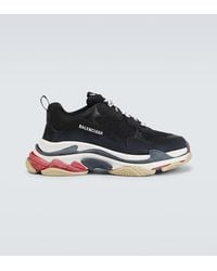 Balenciaga - Triple S Sneakers, 100% Polyester - Lyst