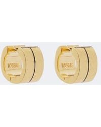 TOTEME - Ohrringe Signature, 24Kt Vergoldet - Lyst