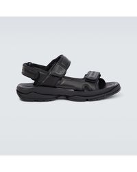 Balenciaga - Tourist Chunky Faux-leather Sandals - Lyst