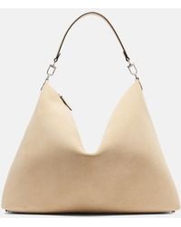 TOTEME - Bevel Suede Tote Bag - Lyst