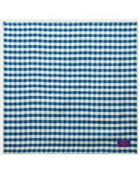 Loewe - X Cosima Von Bonin Checked Silk Twill Scarf - Lyst