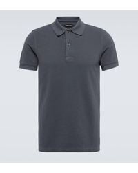 Tom Ford - Tennis Cotton Pique Polo Shirt - Lyst