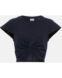 Isabel Marant - Cropped-Top Zineae aus Baumwolle - Lyst