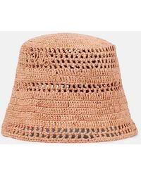 Chloé - Sunset Raffia Bucket Hat - Lyst