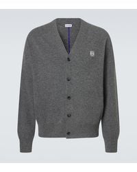 Loewe - Anagram Wool Cardigan - Lyst