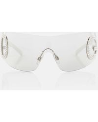Dolce & Gabbana - Re-edition Shield Sunglasses - Lyst