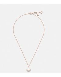 BVLGARI - Divas' Dream 18Kt Rose Necklace With Mother-Of-Pearl Diamonds - Lyst